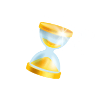 decorative hourglass